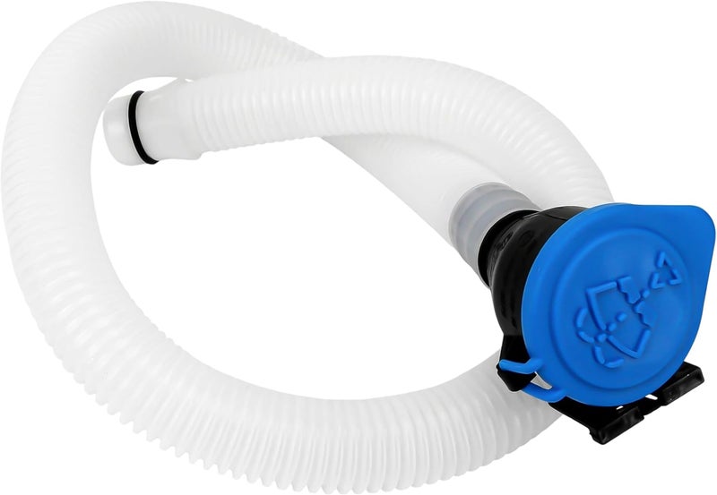 KH866 90cm/35.4in Plastic Windshield Washer Filler Tube Replacement for BMW 3 Series E90 E91 E92 E93 (2006-2013) 323i 325i 328i 330i 335i 335d XI IS - Image 1